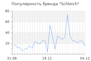 Популярность бренда schleich