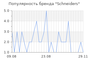 Популярность бренда schneiders
