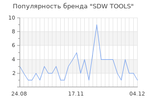 Популярность бренда SDW TOOLS