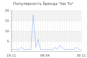 Популярность бренда sei tu