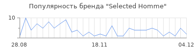Популярность selected homme