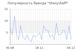 Популярность бренда sherysheff