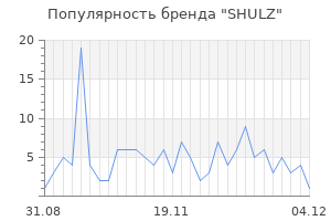 Популярность бренда shulz