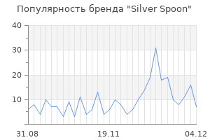 Популярность бренда silver spoon
