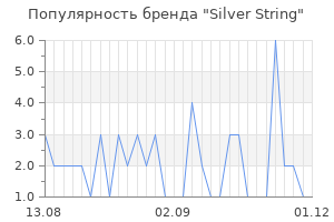 Популярность бренда silver string