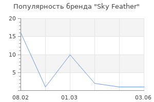 Популярность бренда Sky Feather