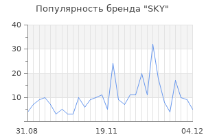 Популярность бренда sky