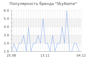 Популярность бренда SkyName