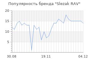 Популярность бренда slezak rav