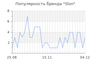 Популярность бренда slon