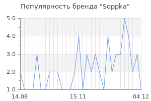 Популярность бренда soppka