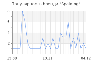 Популярность бренда spalding