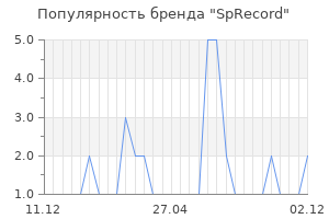 Популярность бренда SpRecord