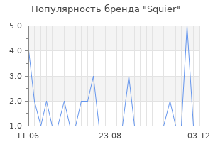 Популярность бренда squier