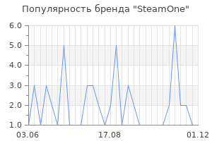 Популярность бренда SteamOne