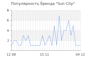 Популярность бренда sun city