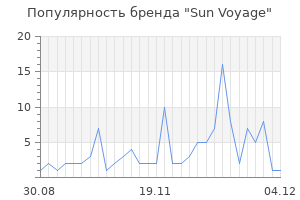 Популярность бренда sun voyage