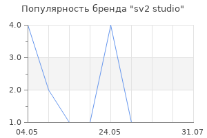 Популярность бренда sv2 studio