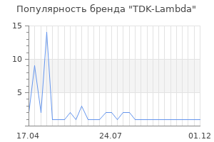 Популярность бренда tdk lambda