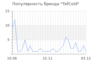 Популярность бренда tefcold