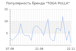 Популярность бренда toga pulla