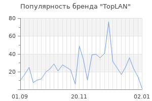 Популярность бренда toplan