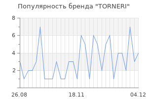 Популярность бренда TORNERI