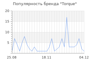 Популярность бренда torque