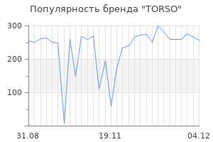 Популярность бренда torso