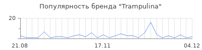 Популярность trampulina