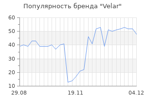 Популярность бренда Velar