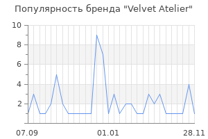 Популярность бренда Velvet Atelier