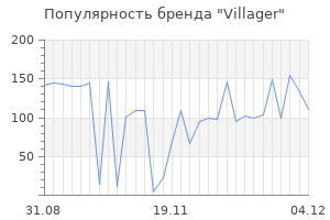Популярность бренда Villager
