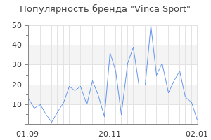 Популярность бренда vinca sport