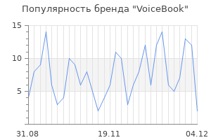 Популярность бренда voicebook