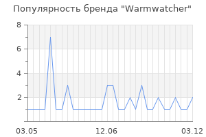 Популярность бренда warmwatcher