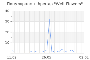 Популярность бренда Well-Flowers