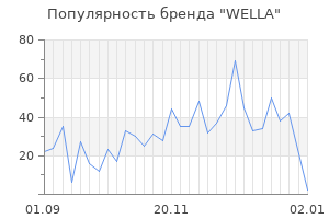 Популярность бренда wella