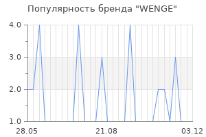 Популярность бренда wenge