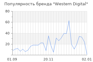 Популярность бренда western digital