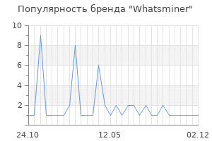 Популярность бренда Whatsminer