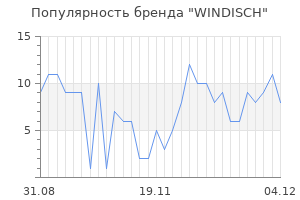 Популярность бренда windisch