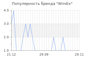 Популярность бренда windix