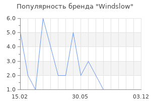 Популярность бренда Windslow