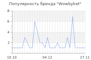 Популярность бренда Wowbyket