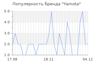 Популярность бренда yamota