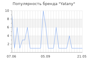 Популярность бренда Yatany