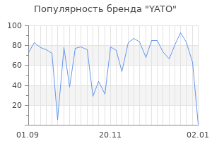 Популярность бренда yato