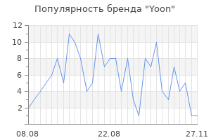 Популярность бренда yoon
