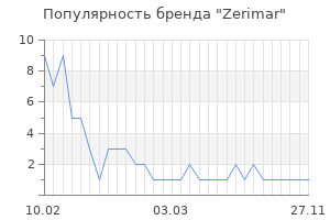 Популярность бренда zerimar
